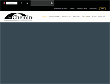 Tablet Screenshot of lechemin.ca
